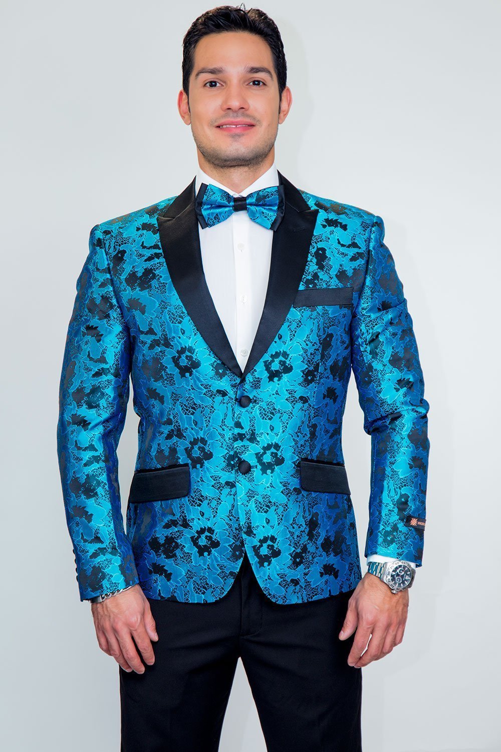 "Amsterdam" Tuxedo Jacket Peak-8